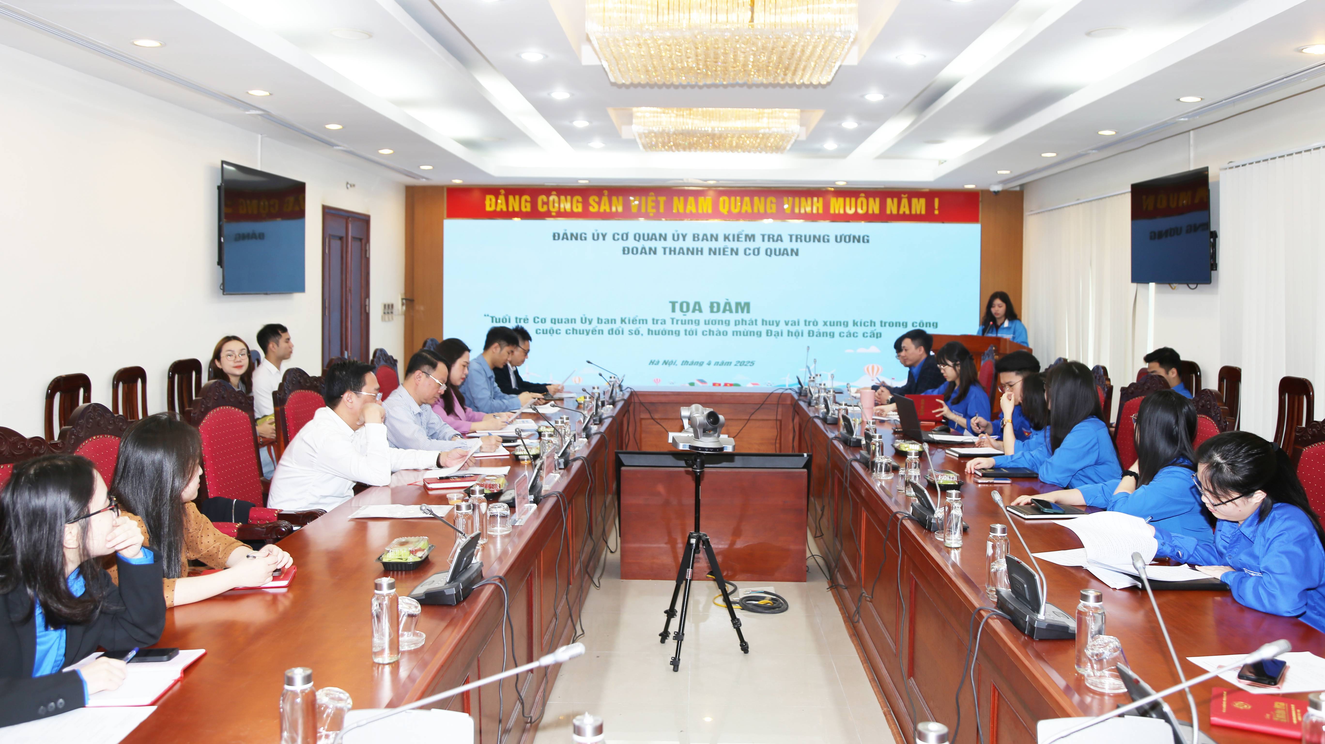 Tuổi trẻ Cơ quan UBKT Trung ương phát huy vai trò xung kích trong công cuộc chuyển đổi số, hướng tới chào mừng Đại hội Đảng các cấp