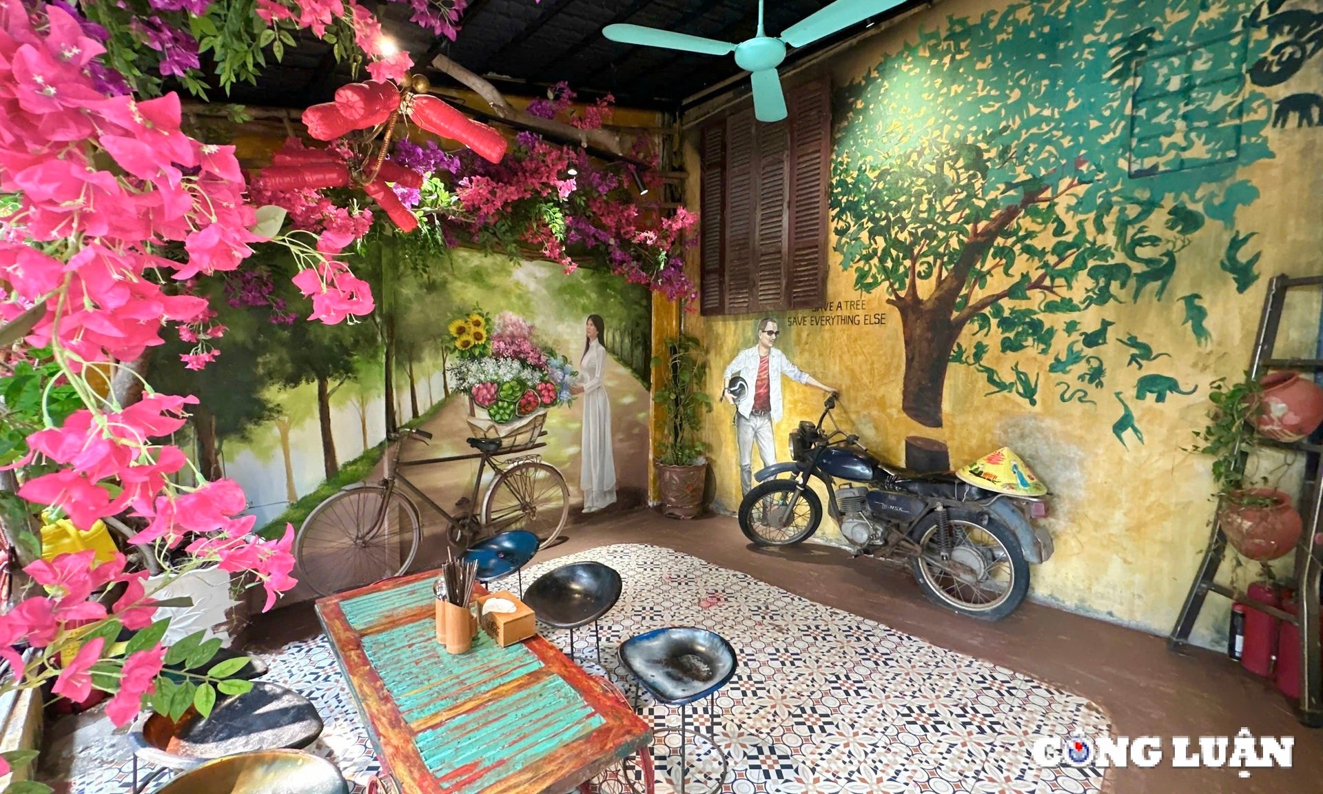 Espace unique de café à Hanoi, photo 8
