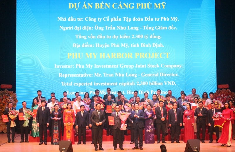 Tuy chưa khởi công nhưng đã có nhiều dự án chọn Khu công nghiệp Phù Mỹ làm 