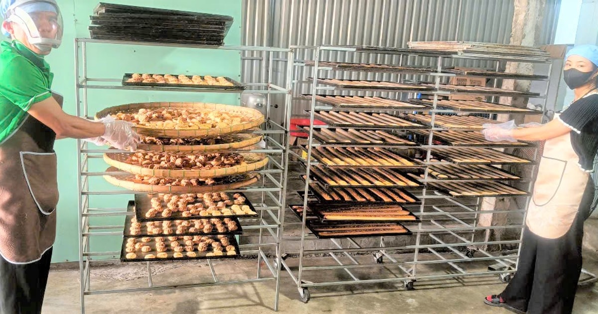 Thơm ngon bánh cổ truyền Mỹ Hương