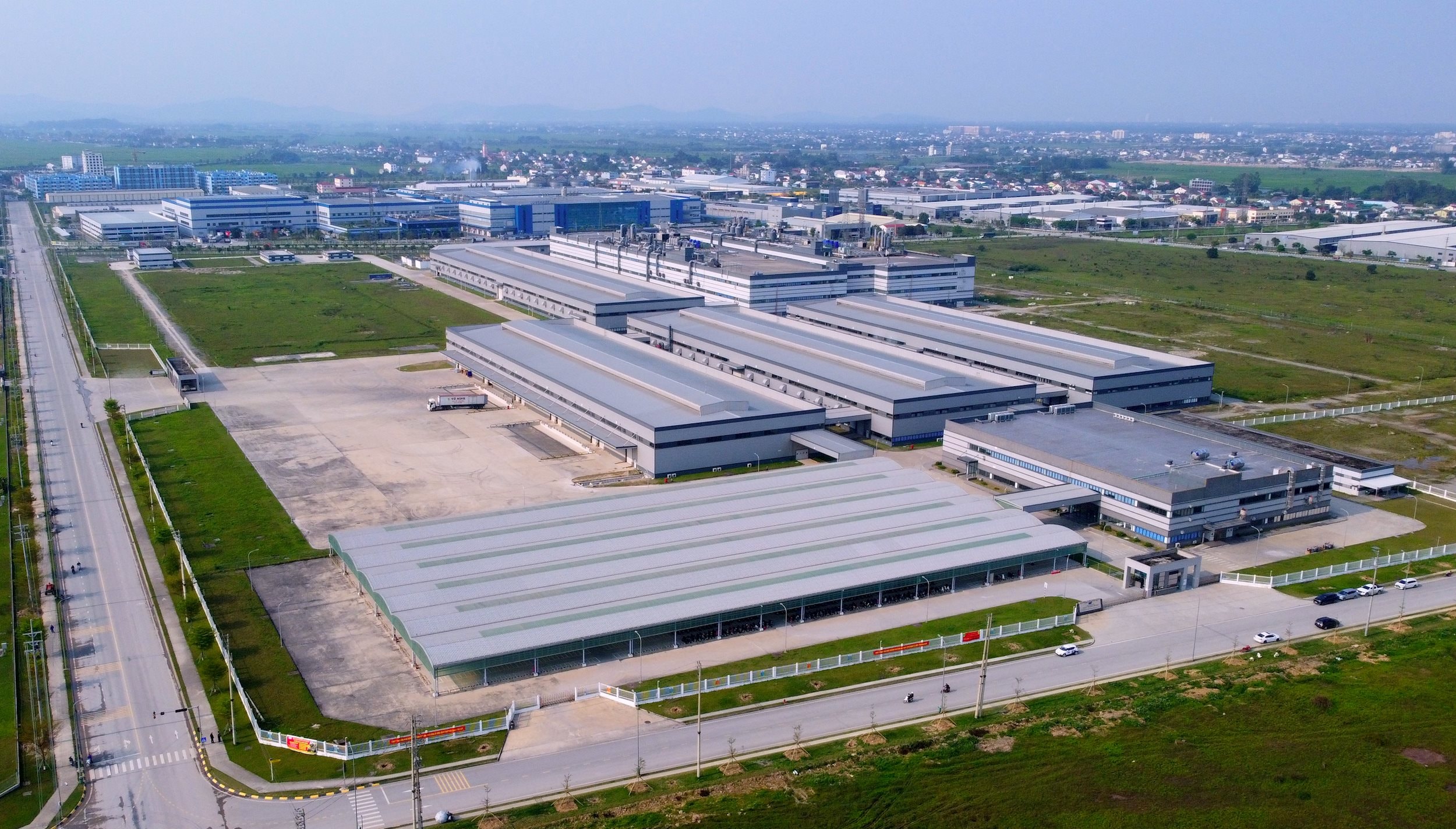 VSIP工業団地内のEverwin Precision Vietnam社。写真：クアン・アン