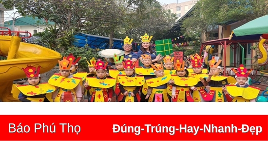 Nhiều hoạt động ý nghĩa cho trẻ dịp Giỗ Tổ Hùng Vương