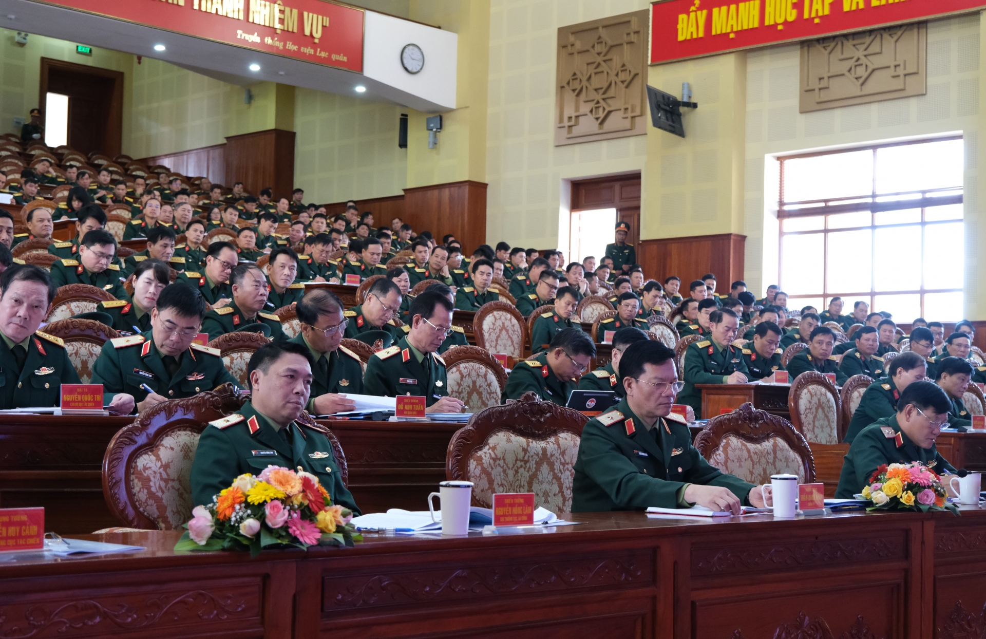 Delegates attending the meeting