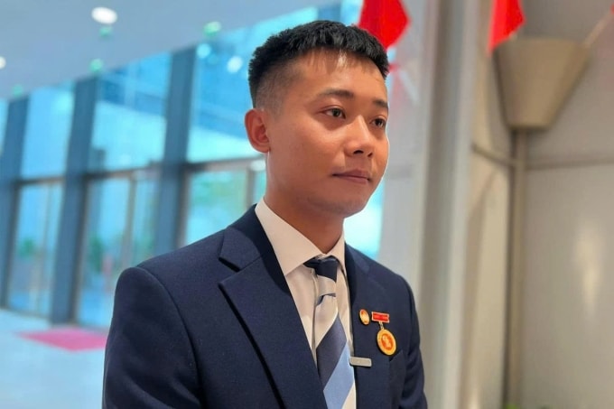 นาย Pham Quang Linh เป็นสมาชิกแนวร่วมปิตุภูมิเวียดนามในช่วงเวลาที่มีการปรึกษาหารือ ภาพ: แนวร่วมปิตุภูมิเวียดนาม