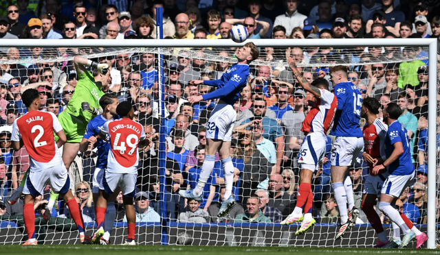 Arsenal bị Everton cầm chân, cạn dần hy vọng đua vô địch- Ảnh 1.
