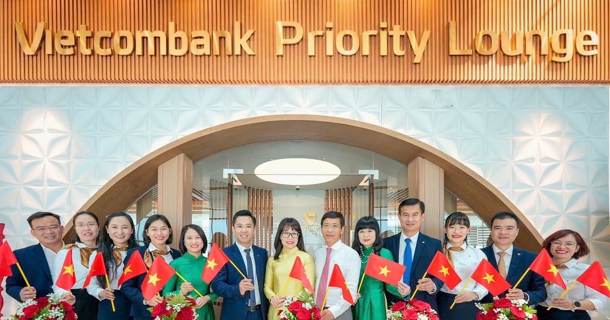 Khai trương Phòng chờ Vietcombank Priority tại Nhà ga T3 Sân...