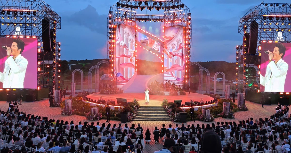 Noo Phước Thịnh hạnh phúc với live concert bên hồ Tuyền Lâm thơ mộng