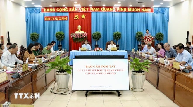 Tỉnh An Giang dự kiến giảm còn 54 xã, phường. (Ảnh: Thanh Sang/TTXVN)