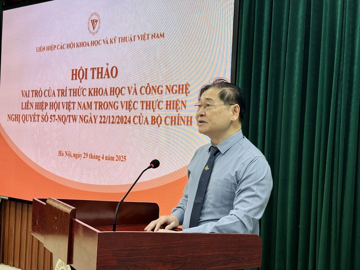 Phát huy vai trò trí thức khoa học công nghệ trong kỷ nguyên số - Ảnh 1.