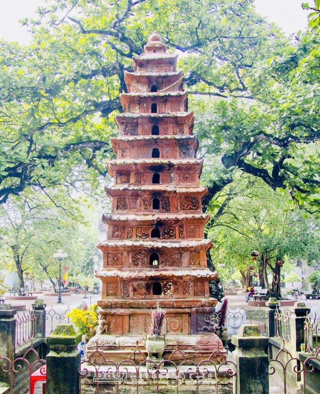 ប៉ម Terracotta - មួយនៃរតនសម្បត្តិជាតិពីរនៅប្រាសាទ An Xa