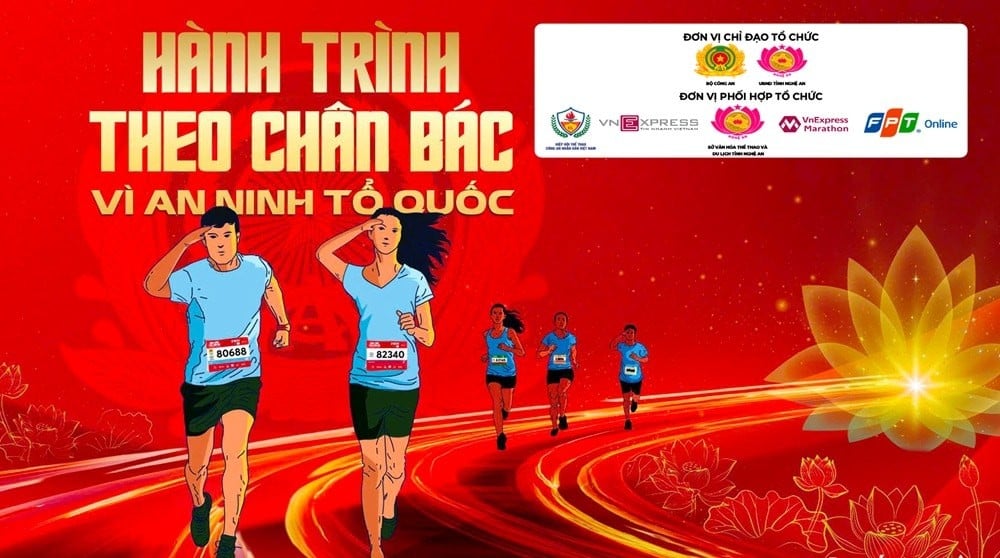 អត្តពលិកជាង 3,000 នាក់ចូលរួមក្នុងការប្រណាំង 'ដំណើរតាមគន្លងរបស់លោកពូ - ដើម្បីសុវត្ថិភាពនៃមាតុភូមិ'