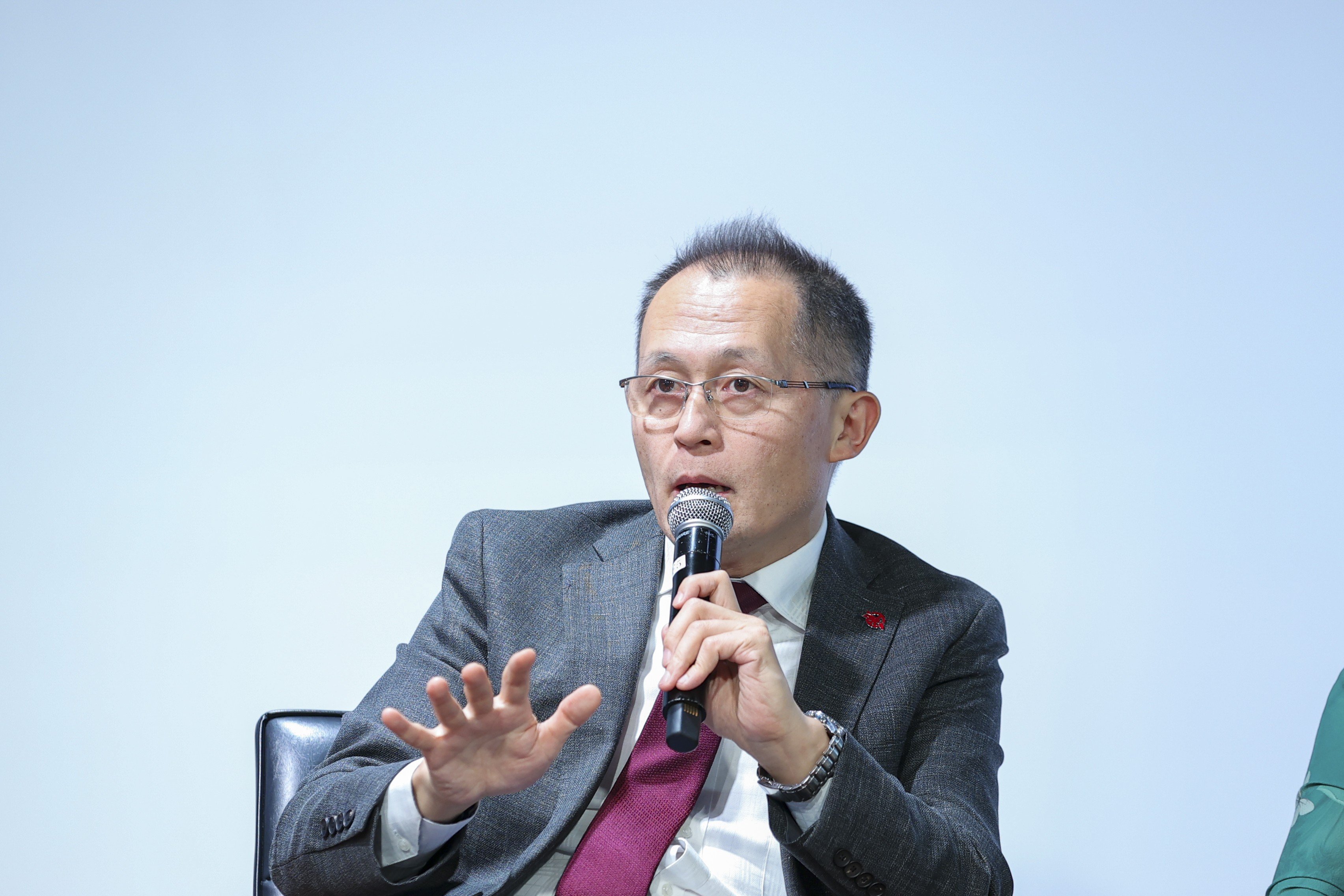 Ông Kawasaki Akira, Chủ tịch ICAN. (Ảnh: Đinh Hòa) 