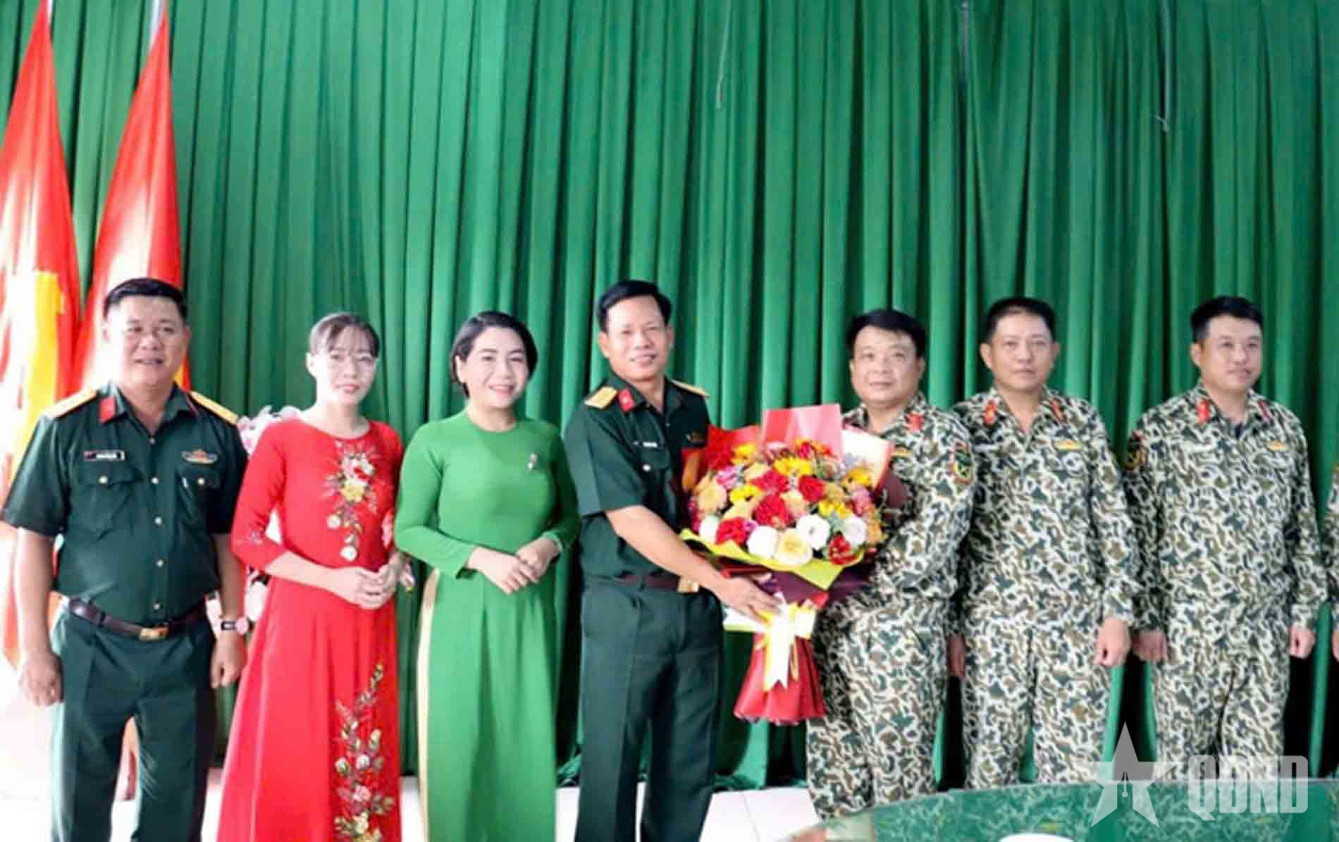 Sư đoàn 309 (Quân khu 7) chia tay cán bộ, chiến sĩ các khối diễu binh, diễu hành