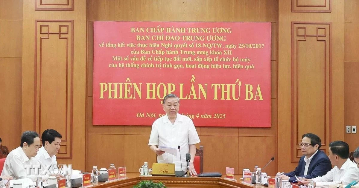 Tinh gọn bộ máy: Những nhiệm vụ trọng tâm trong tháng Năm