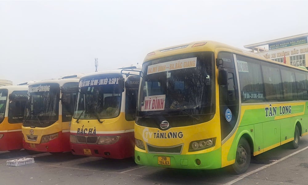 Bắc Giang: Điều chỉnh phương án khai thác tuyến buýt số hiệu 01 và 02