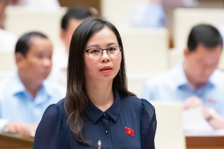Đại biểu Chu Thị Hồng Thái. (Ảnh: Quochoi.vn)