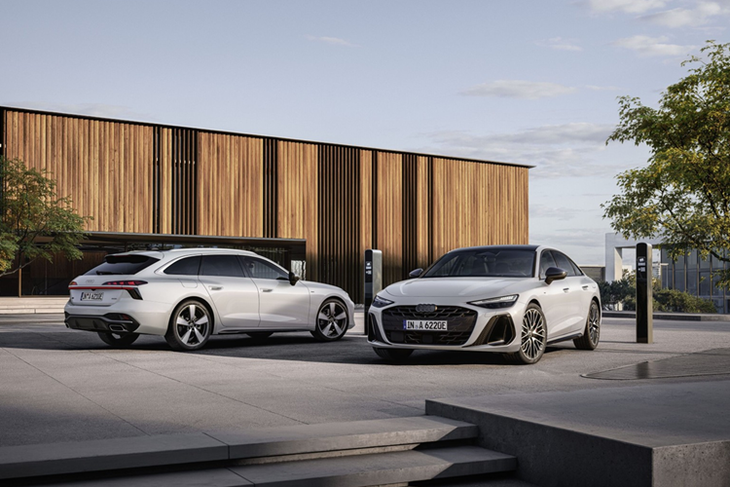 Audi A6 PHEV 2026 ra mat. chot gia tu 1,75 ty dong