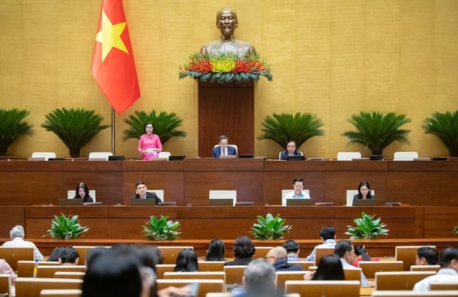 Quốc hội thảo luận về một số nội dung còn ý kiến khác nhau của dự thảo Luật sửa đổi, bổ sung một số điều của Luật Quảng cáo - Ảnh 1.