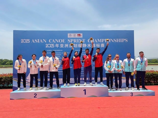 Canoeing Việt Nam giành HCV châu Á, khẳng định vị thế châu lục ảnh 1