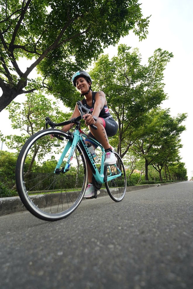 IRONKIDS Đà Nẵng 2025: Những 'người thép nhí' tỏa sáng trên đường đua mùa hè- Ảnh 4.
