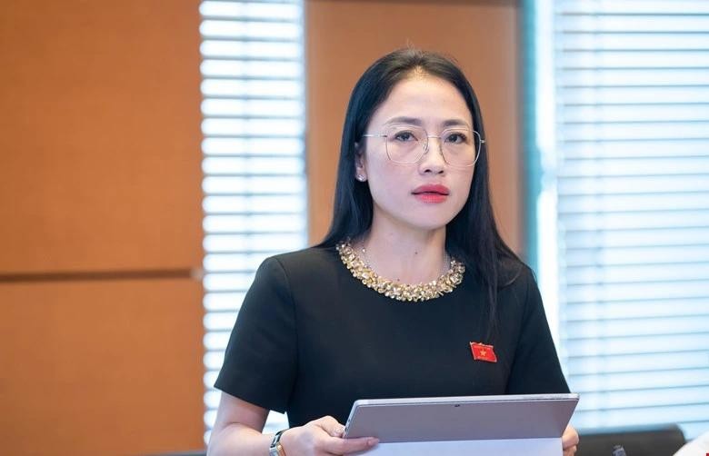 Theo ĐBQH Trần Khánh Thu (Đoàn Thái Bình), định hướng miễn viện phí toàn dân là minh chứng cho cam kết &quot;không ai bị bỏ lại phía sau&quot;. (Ảnh: Media Quốc hội)