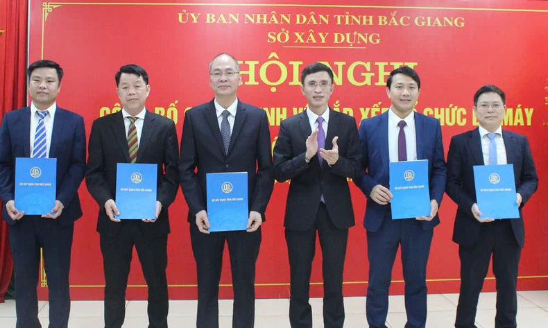Bắc Giang sắp xếp tổ chức bộ máy tinh gọn, hoạt động hiệu lực, hiệu quả ảnh 1