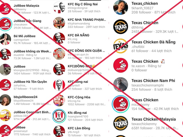 Las marcas de pollo frito KFC, Jollibee y Texas Chicken son todas falsificadas, ¿qué está pasando? - Foto 3.