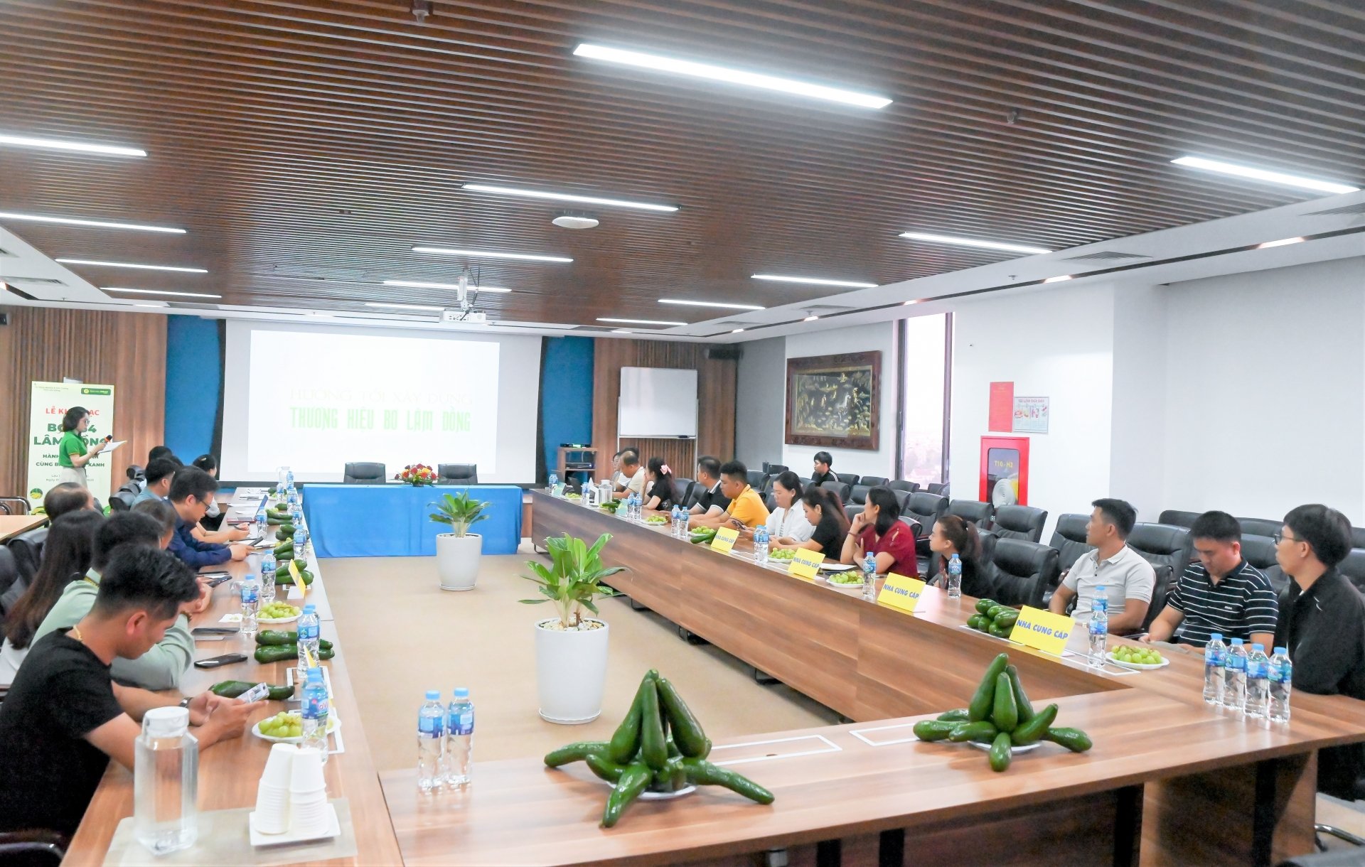 Chương trình “Bơ 034 Lâm Đồng – Hành trình xanh cùng Bách Hóa Xanh” diễn ra tại TP Thủ Đức (TP Hồ Chí Minh).
