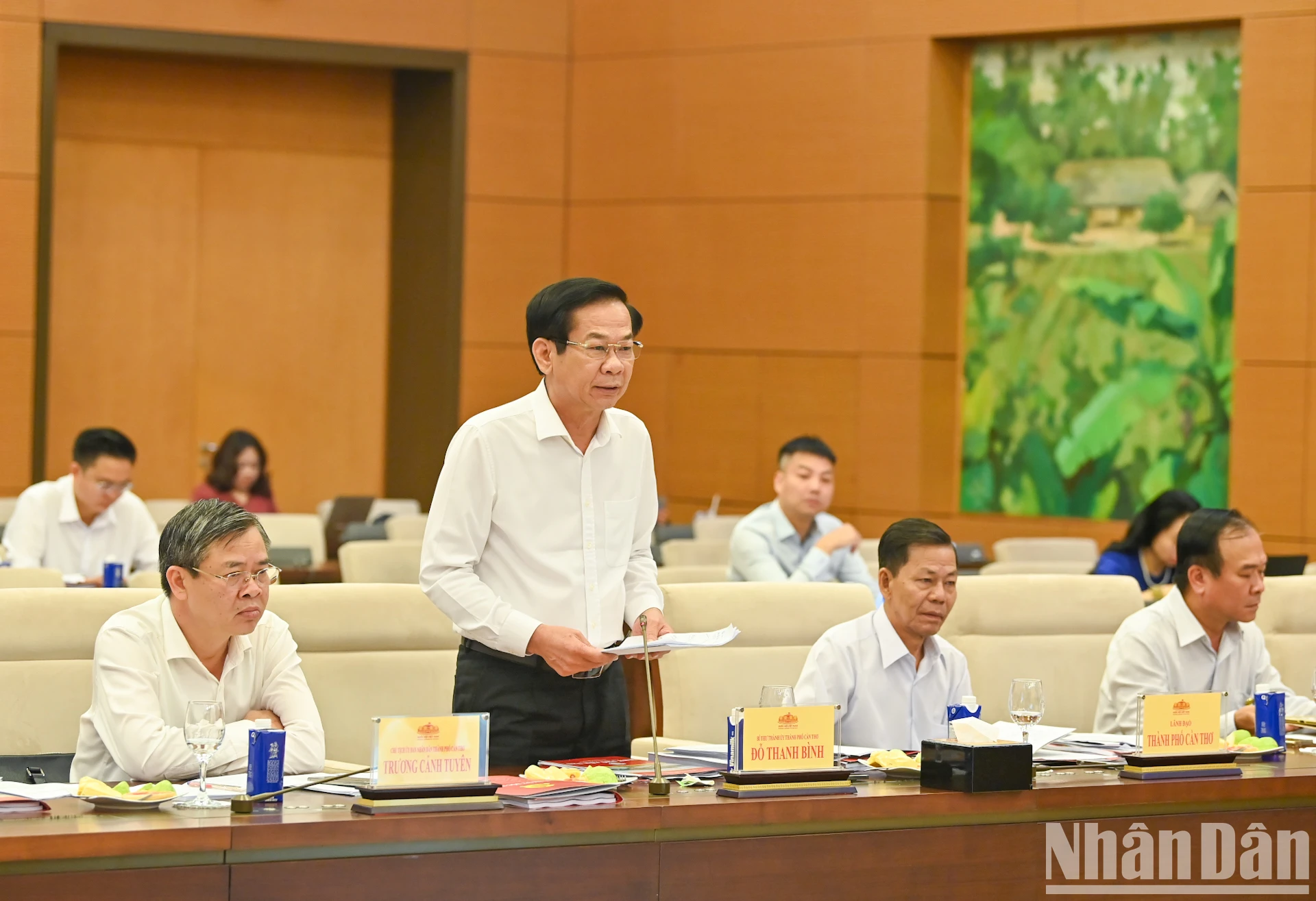 [Ảnh] Chủ tịch Quốc hội làm việc với lãnh đạo thành phố Cần Thơ, tỉnh Hậu Giang và Sóc Trăng ảnh 8