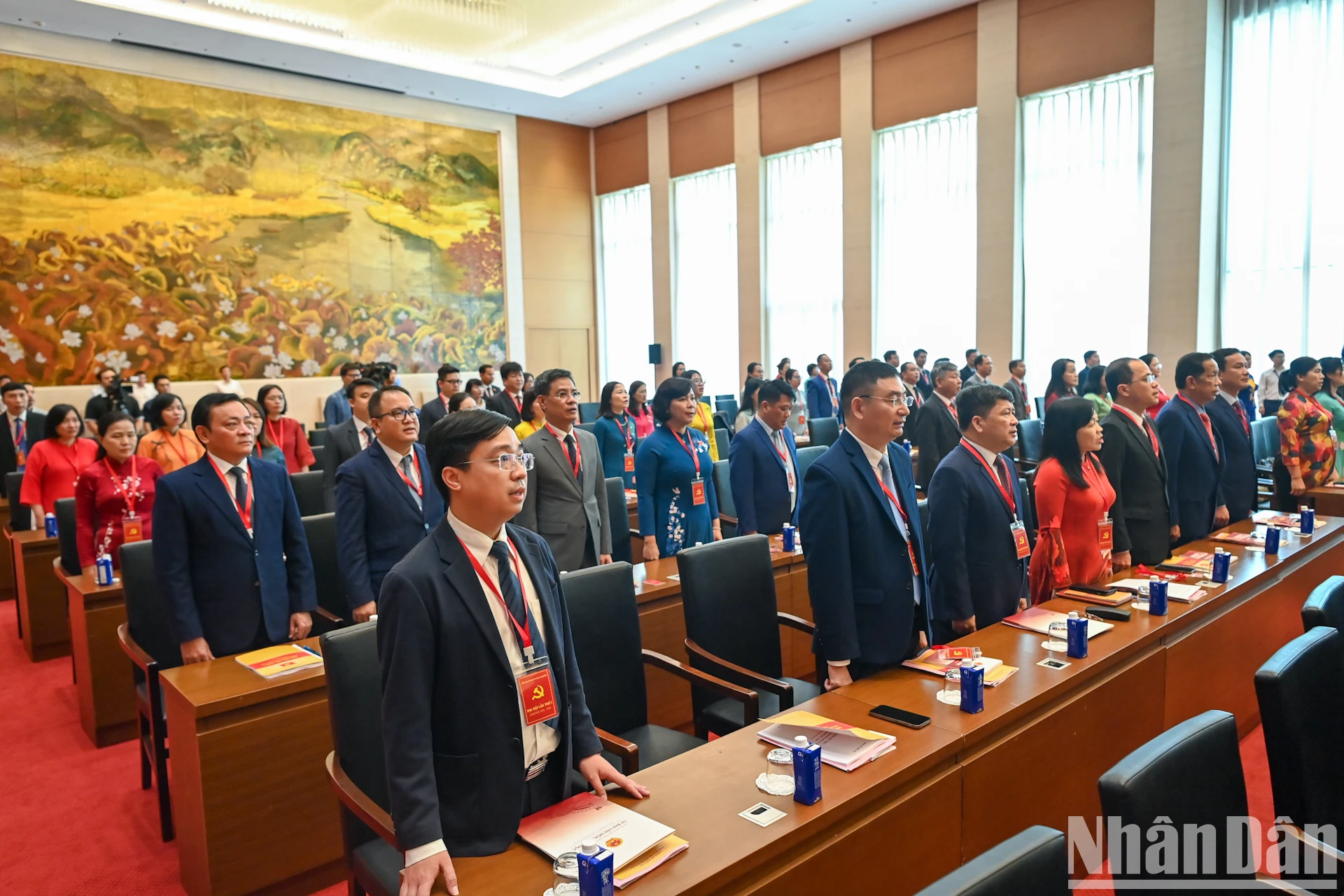 [ภาพ] ประธานสภานิติบัญญัติแห่งชาติ ทราน ทานห์ มัน เข้าร่วมการประชุมใหญ่พรรคของคณะกรรมการวัฒนธรรมและสังคม ภาพที่ 3