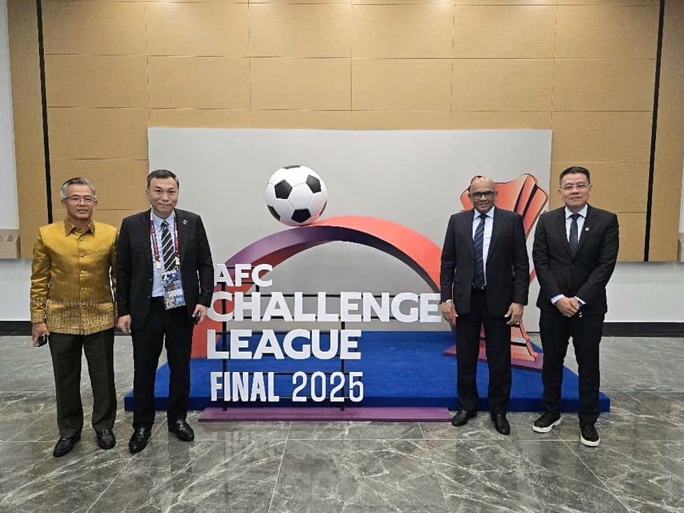 Chủ tịch VFF Trần Quốc Tuấn làm điều đặc biệt ở chung kết AFC Challenge League - Ảnh 3.
