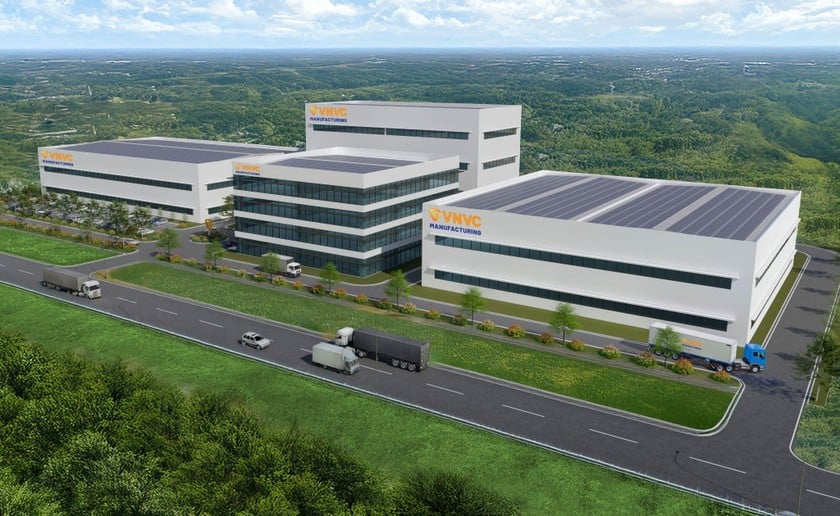 VNVC Vaccine and Biological Products Factory in Vietnam has a total investment of about 2,000 billion VND, designed and built with the world's leading modern technology. Photo: VNVC