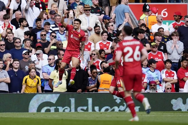Live Liverpool vs Arsenal 2-2 (H2): Merino received a red card photo 6