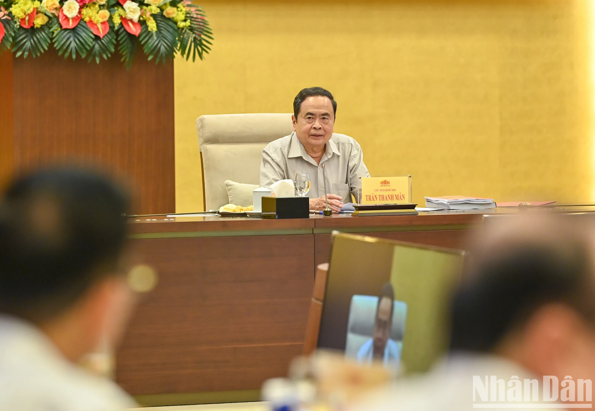 [Ảnh] Chủ tịch Quốc hội làm việc với lãnh đạo thành phố Cần Thơ, tỉnh Hậu Giang và Sóc Trăng ảnh 9