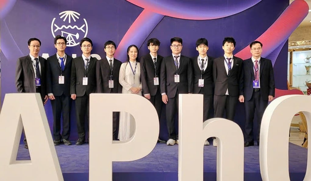 Học sinh Việt Nam giành 3 huy chương vàng Olympic Vật lý châu Á - 1