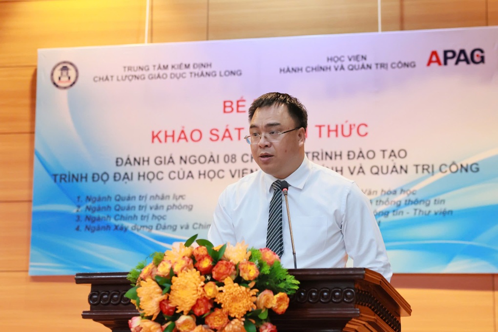 Hoàn thành đánh giá chất lượng tại Học viện Hành chính và Quản trị công - 1