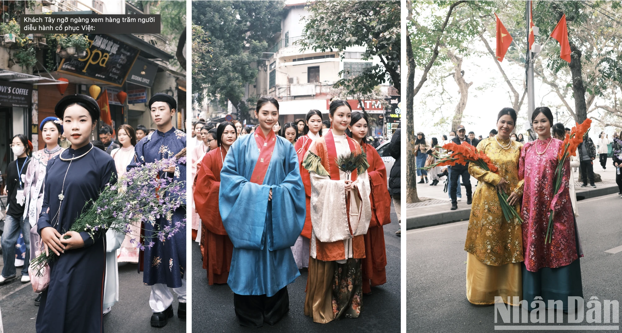 Vietnamese traditional costumes in modern life photo 3