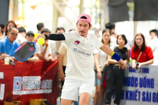 Ấn tượng Giải Pickleball YBA HCM 2025 - Trung Hậu Cup - Ảnh 2.