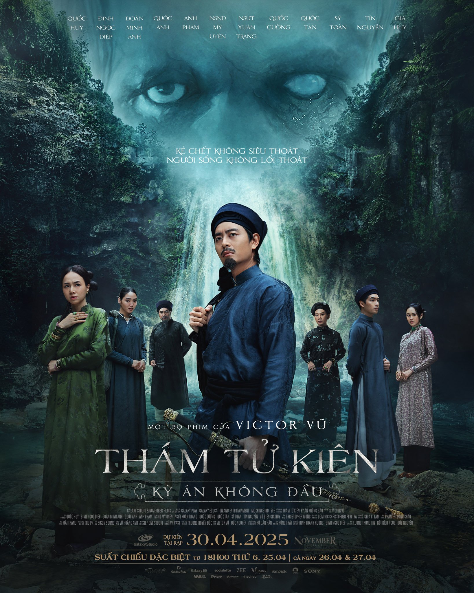 Poster phim “Thám tử Kiên: Kỳ án không đầu”. Ảnh: Internet 