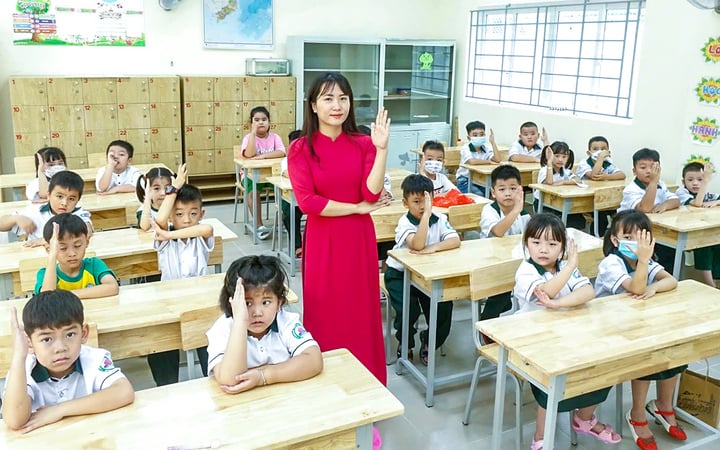 Các trường học vẫn giữ nguyên sau khi sáp nhập cấp xã. (Ảnh minh hoạ)
