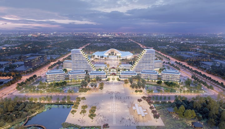 Après 70 ans de construction et de développement depuis le jour de la Libération (13 mai 1955), d'une ville industrielle et portuaire traditionnelle, la ville de Hai Phong est devenue l'un des principaux centres économiques du Vietnam. (Illustration)