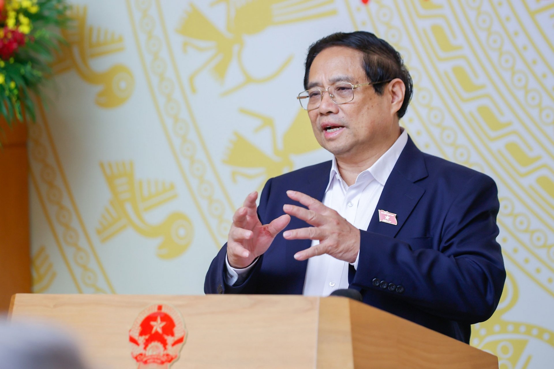 Thủ tướng Phạm Minh Chính đánh giá cao nỗ lực của các cấp, ngành và các địa phương trong quá trình thực hiện xóa nhà tạm, nhà dột nát.