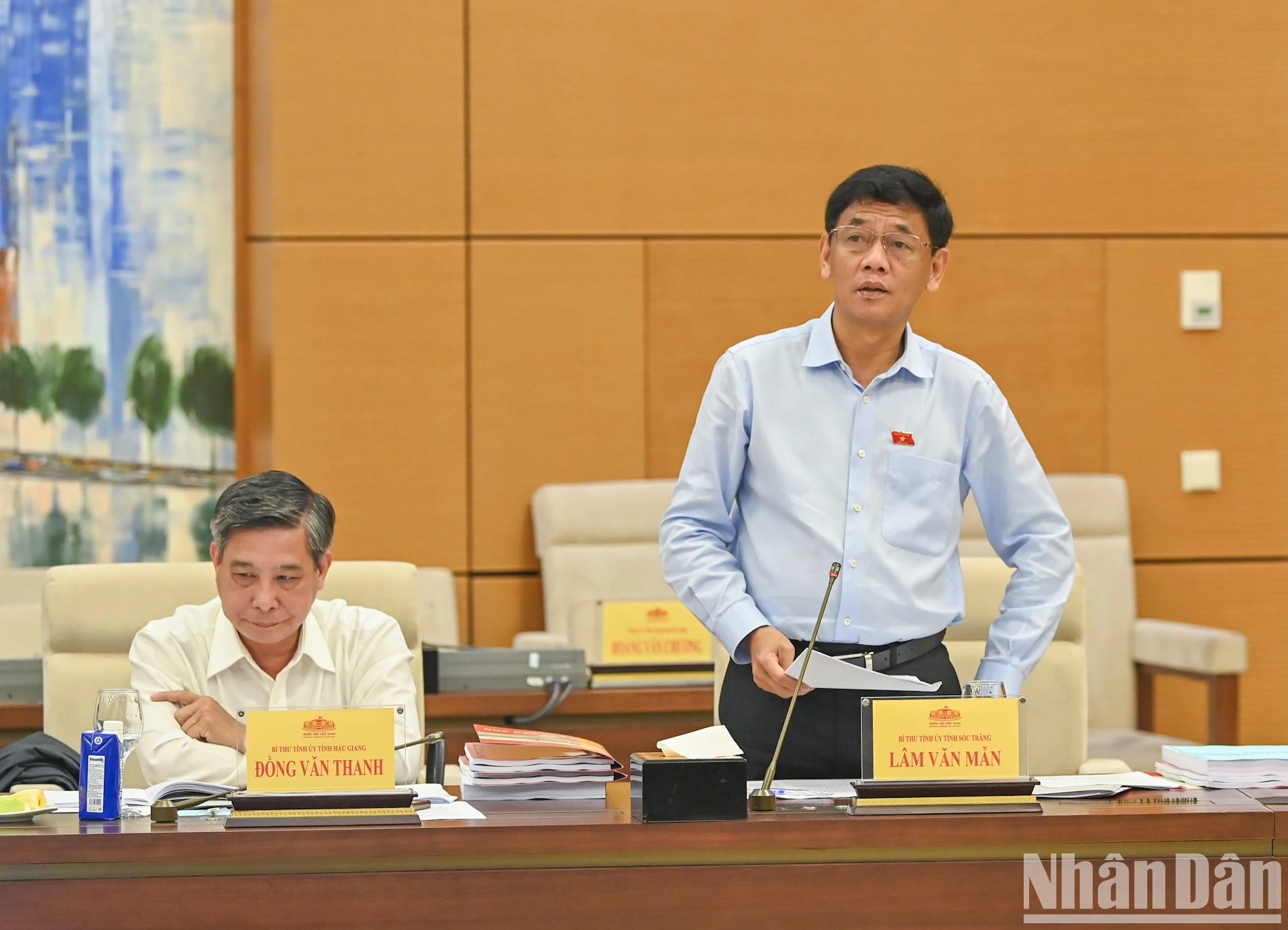 [Ảnh] Chủ tịch Quốc hội làm việc với lãnh đạo thành phố Cần Thơ, tỉnh Hậu Giang và Sóc Trăng ảnh 7