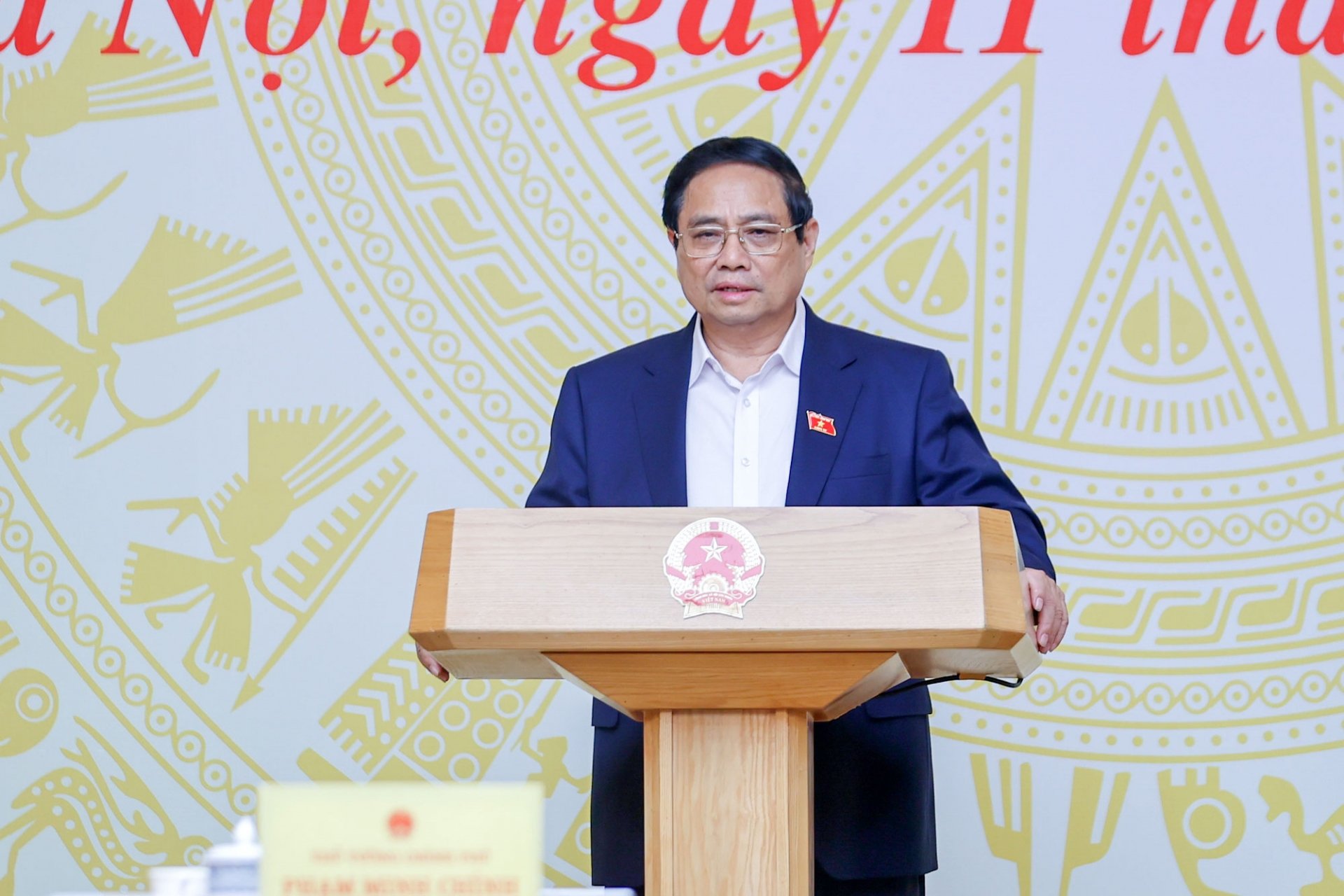 Phát biểu khai mạc Hội nghị, Thủ tướng Chính phủ Phạm Minh Chính