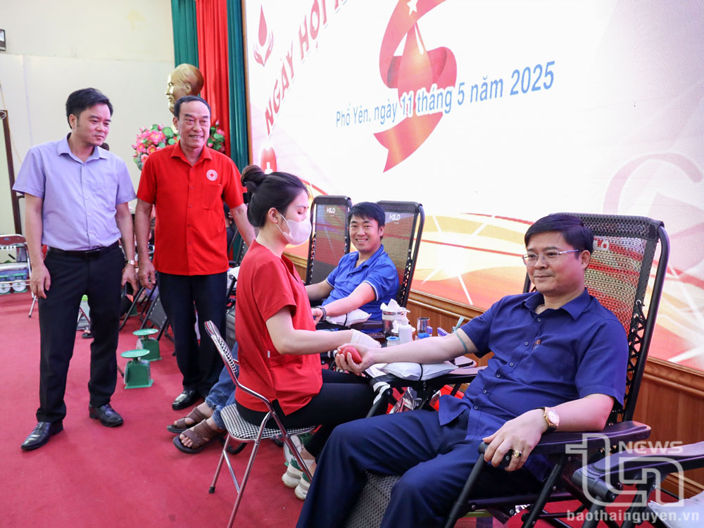 The second voluntary blood donation festival in 2025 of Pho Yen City collected 276 qualified blood units.