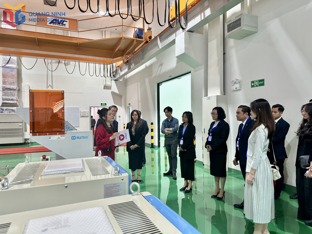 Nhà máy sản xuất máy dò góc tuyệt đối cho động cơ ô tô điện cuả Công ty TNHH Tamagawa Việt Nam 