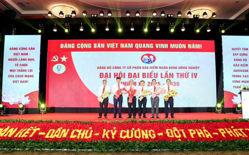Đảng bộ Bảo hiểm Agribank tổ chức thành công Đại hội Đại biểu lần thứ IV nhiệm kỳ 2025 – 2030
