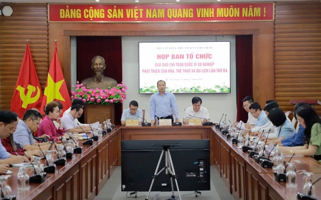 Tích cực chuẩn bị cho Giải Báo chí &quot;Vì sự nghiệp phát triển Văn hóa, Thể thao và Du lịch&quot; lần thứ Ba - Ảnh 1.