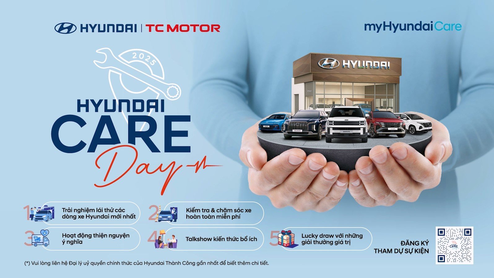HYUNDAI CARE DAY 2025 - CHUỖI SỰ KIỆN CHĂM SÓC XE TOÀN DIỆN, LAN TỎA GIÁ TRỊ NHÂN VĂN