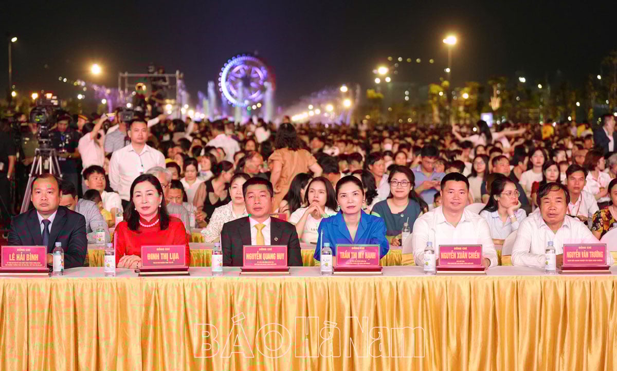 Khai mạc Tuần Văn hóa Du lịch Hà Nam năm 2025 và Chương trình nghệ thuật “Rực rỡ Hà Nam”